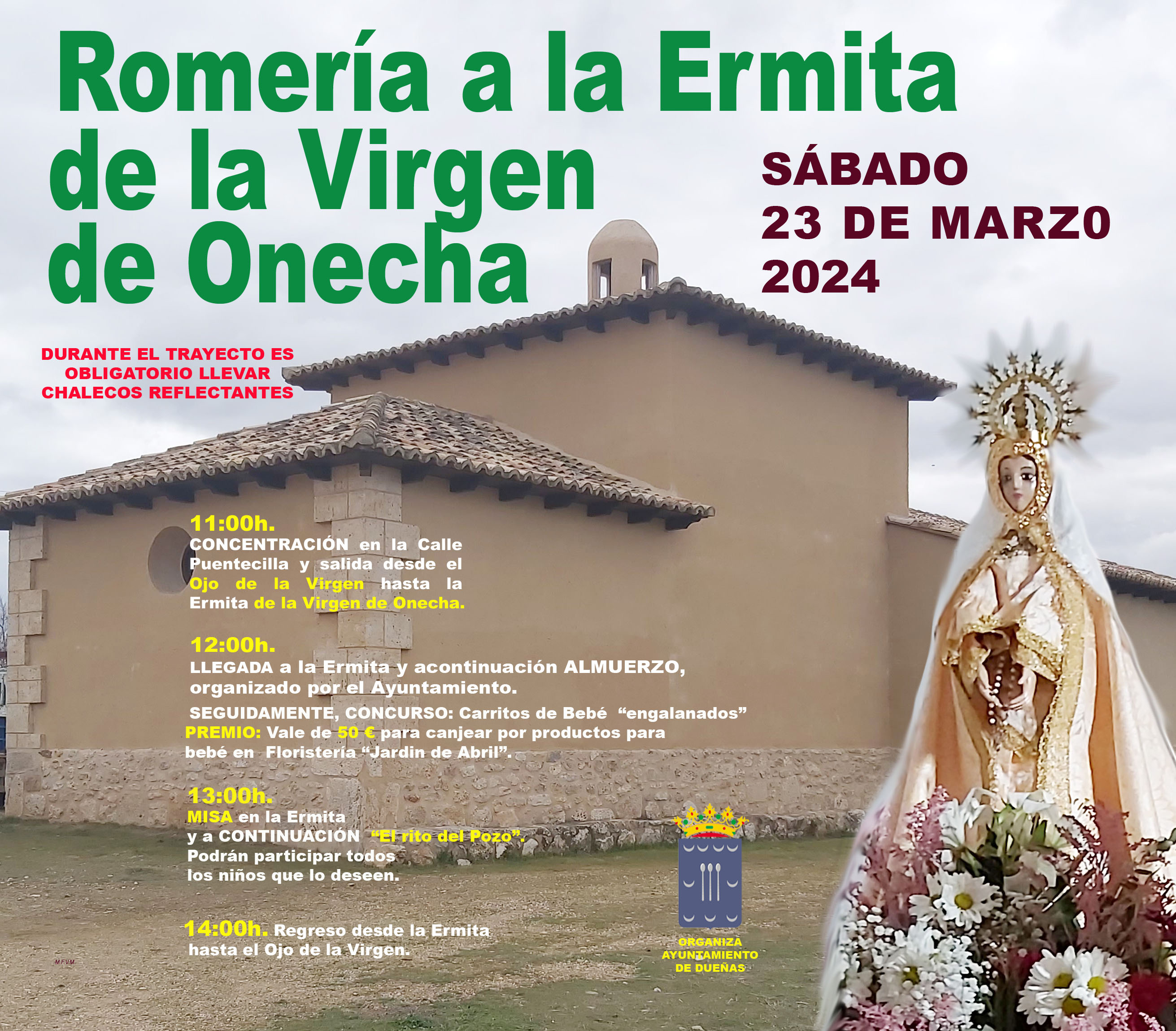 Romería de la Virgen de Onecha 2024 Dueñas